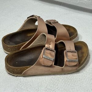 Birkenstock Arizona kids-Flor-Electric Metallic Copper Size 26‎